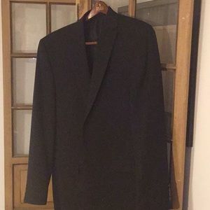 Black Calvin Klein Mens Sportcoat 38